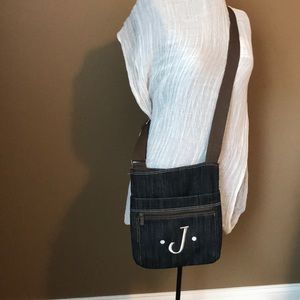 Denim Crossbody Bag